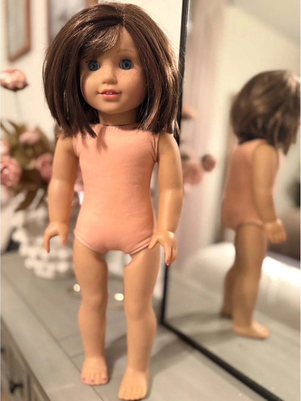 American Girl Grace Thomas Doll GOTY 2015 Retired 18” Blue Eyes Freckles